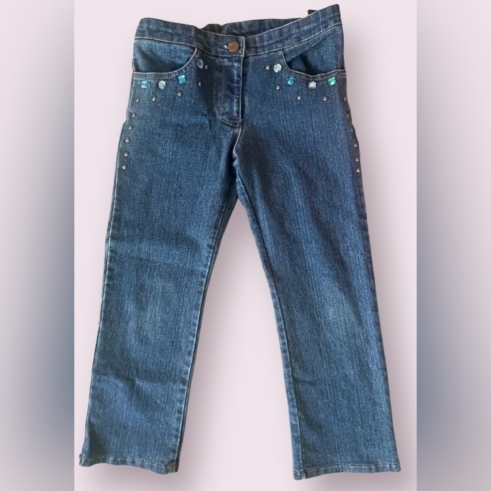 Sweet Potatoes Jeans with Stud Accents